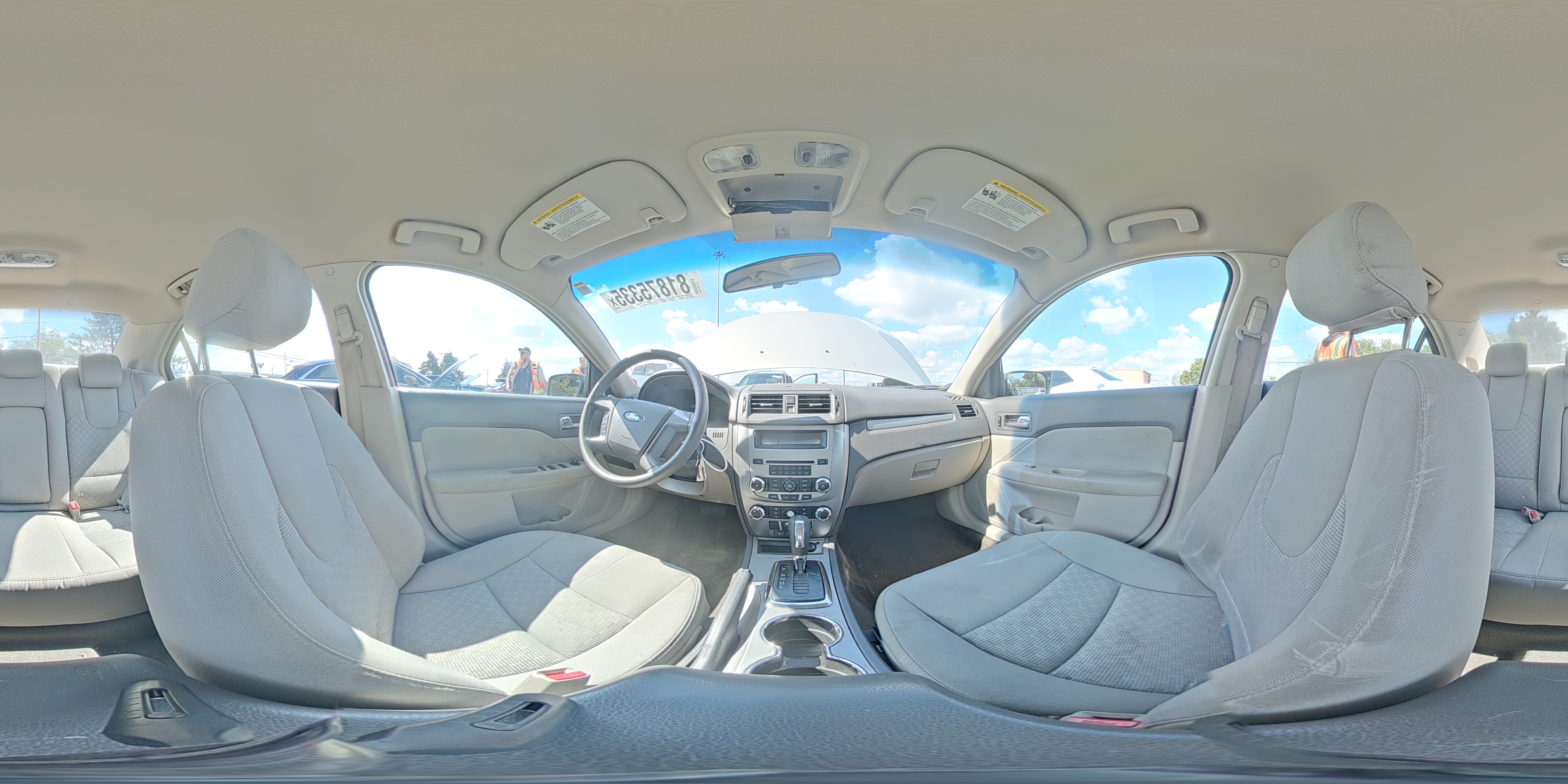 2010 Ford Fusion S VIN: 3FAHP0GA4AR427668 Lot: 81875335