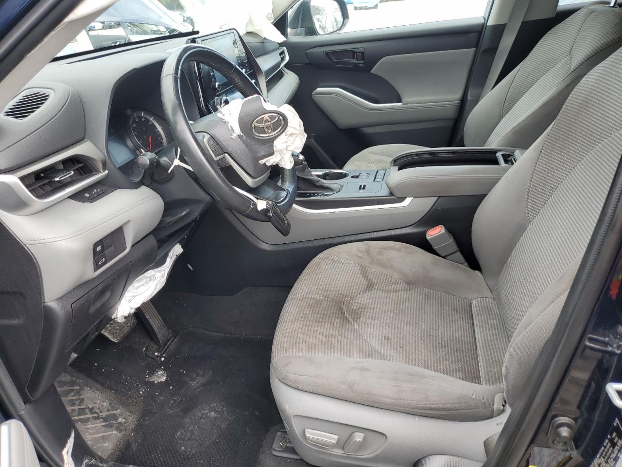 2022 Toyota Highlander L VIN: 5TDZZRAH3NS133586 Lot: 84468865