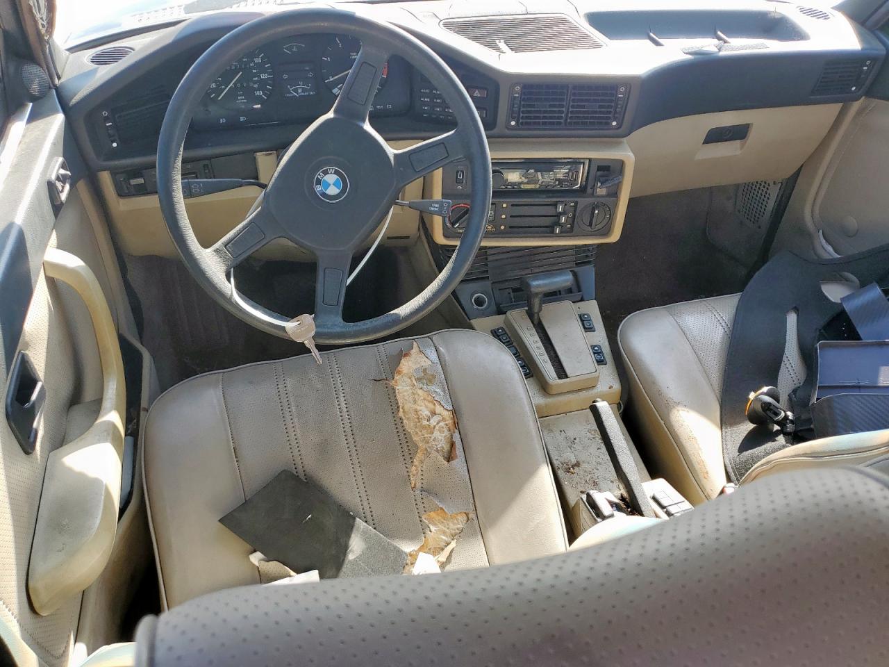 1986 BMW 528 E Automatic VIN: WBADK8300G9703381 Lot: 83903985
