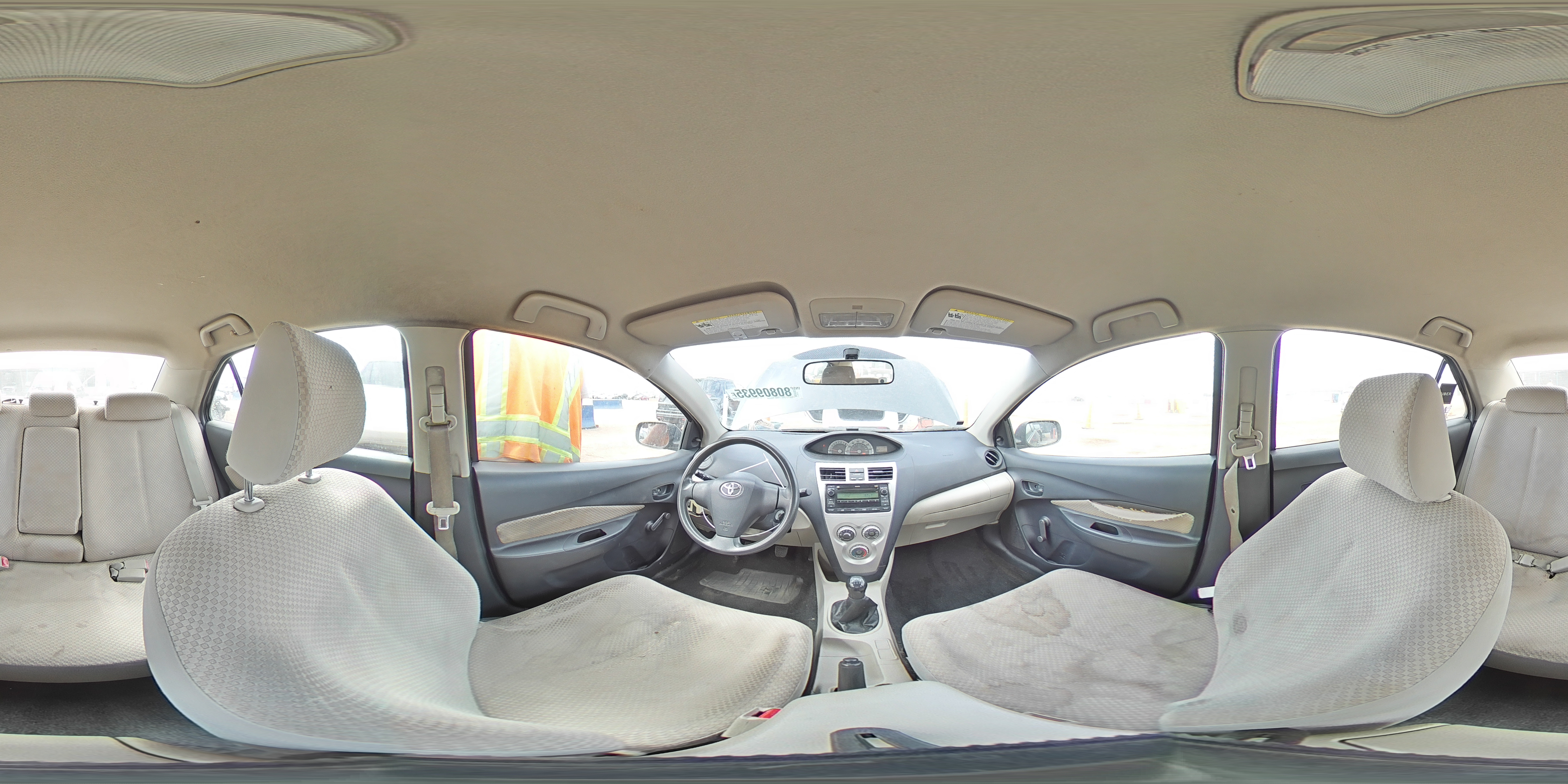 2007 Toyota Yaris VIN: JTDBT923571114950 Lot: 80809935