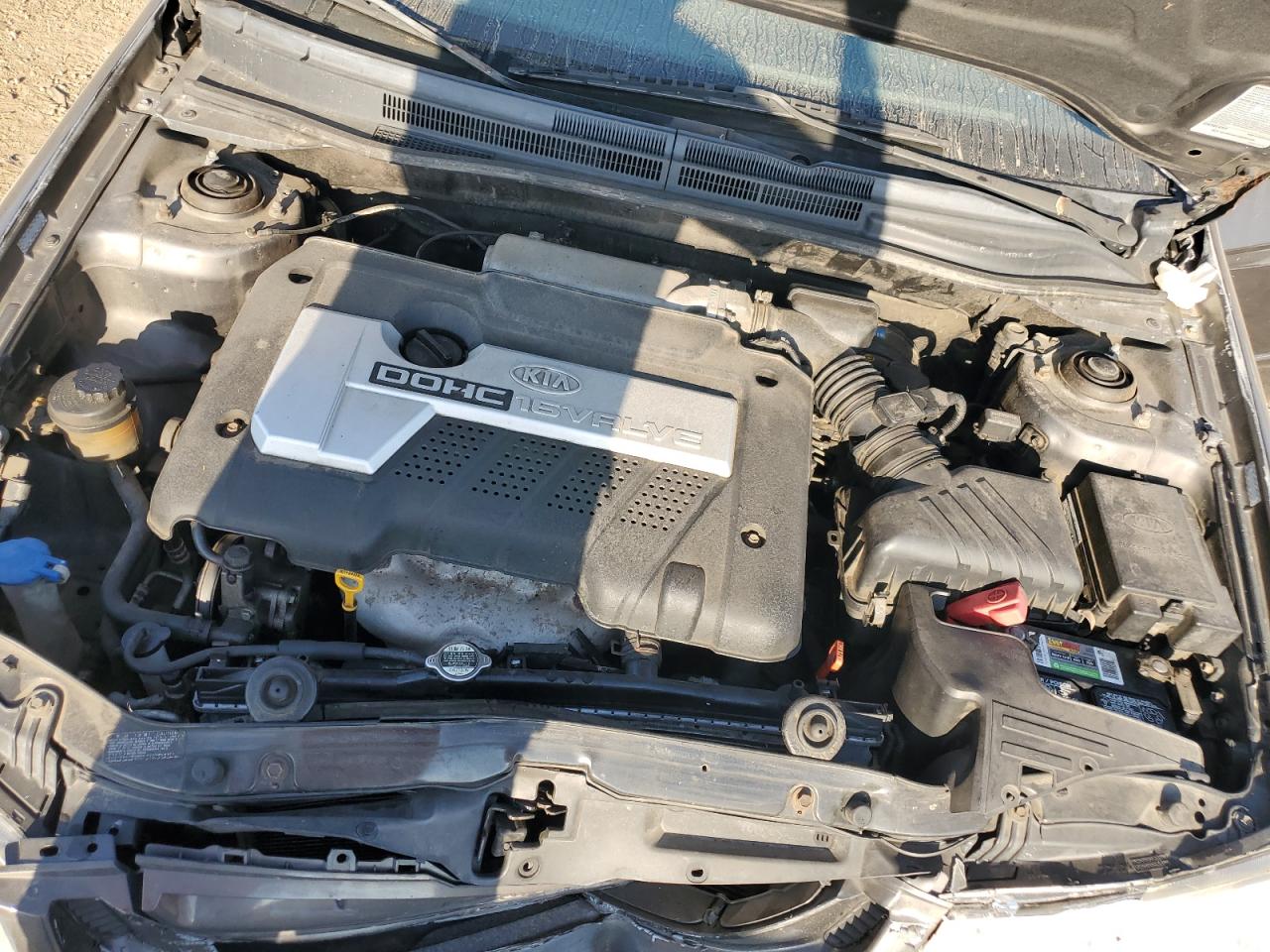 2006 Kia Spectra Lx VIN: KNAFE121265332408 Lot: 81044425