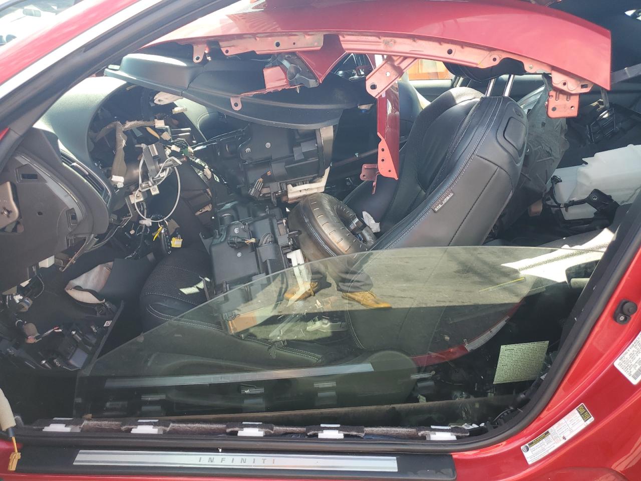 2018 Infiniti Q60 Red Sport 400 VIN: JN1FV7EK7JM530106 Lot: 84000005