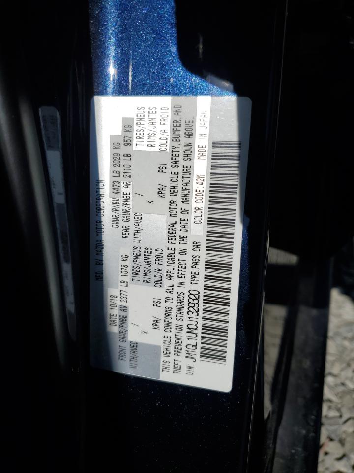 2018 Mazda 6 Sport VIN: JM1GL1UM0J1329320 Lot: 71260725