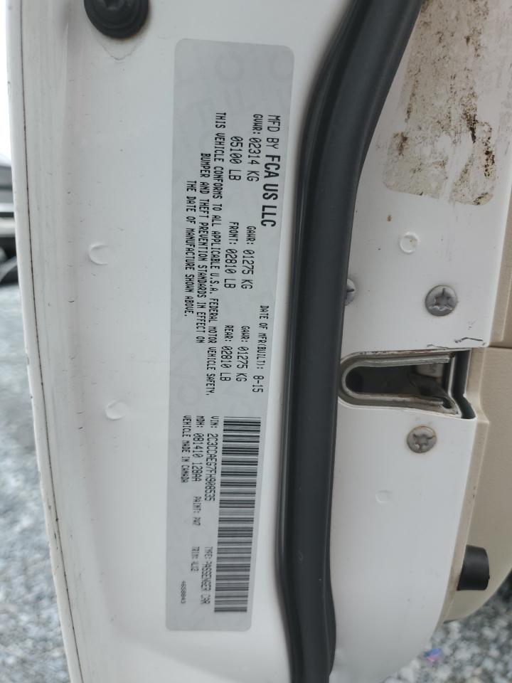 2015 Chrysler 300C VIN: 2C3CCAEG7FH908535 Lot: 81023195