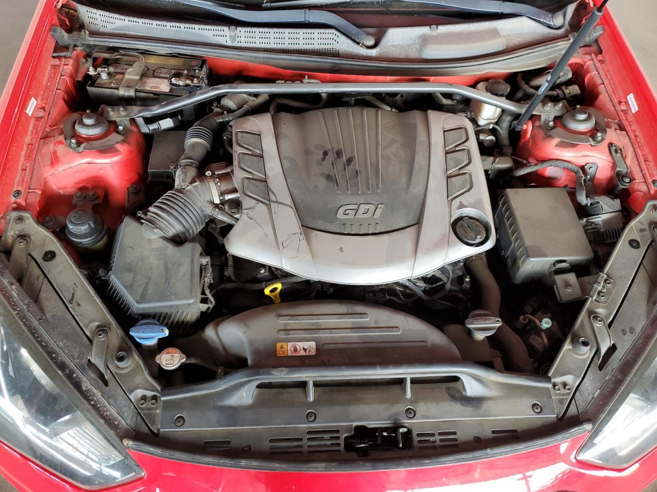 2013 Hyundai Genesis Coupe 3.8L VIN: KMHHU6KJ4DU103321 Lot: 71738545