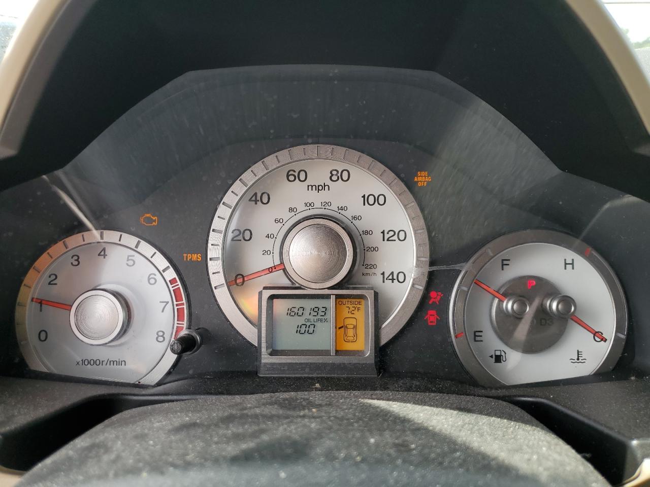 2009 Honda Pilot Ex VIN: 5FNYF48489B016722 Lot: 81757445