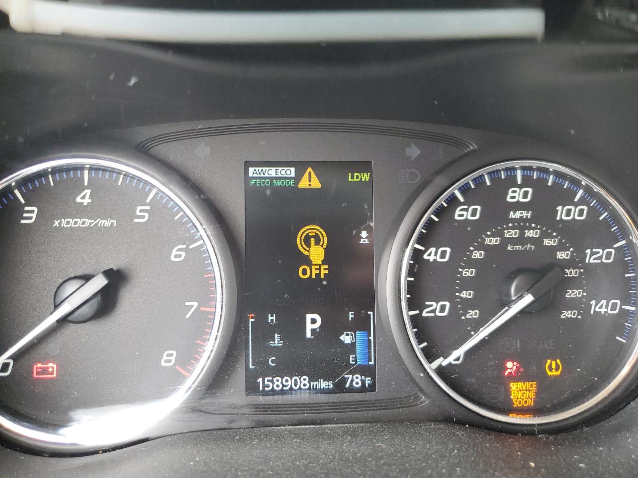 2020 Mitsubishi Outlander Se VIN: JA4AZ3A36LZ044163 Lot: 81678175