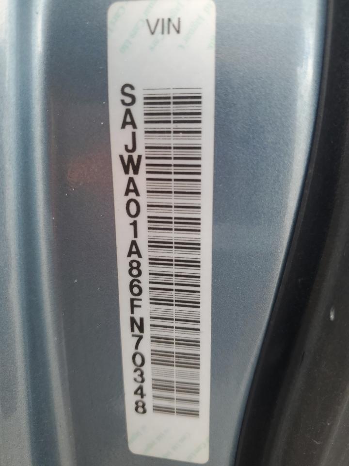 2006 Jaguar S-Type VIN: SAJWA01A86FN70348 Lot: 81094905