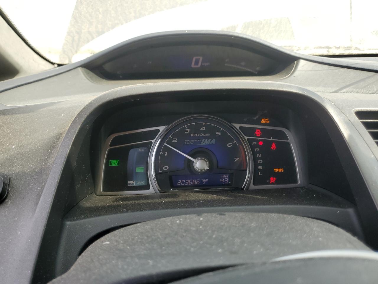 2009 Honda Civic Hybrid VIN: JHMFA36219S010375 Lot: 80366465