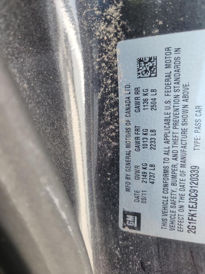 2012 Chevrolet Camaro 2Ss VIN: 2G1FK1EJ3C9120339 Lot: 81697545