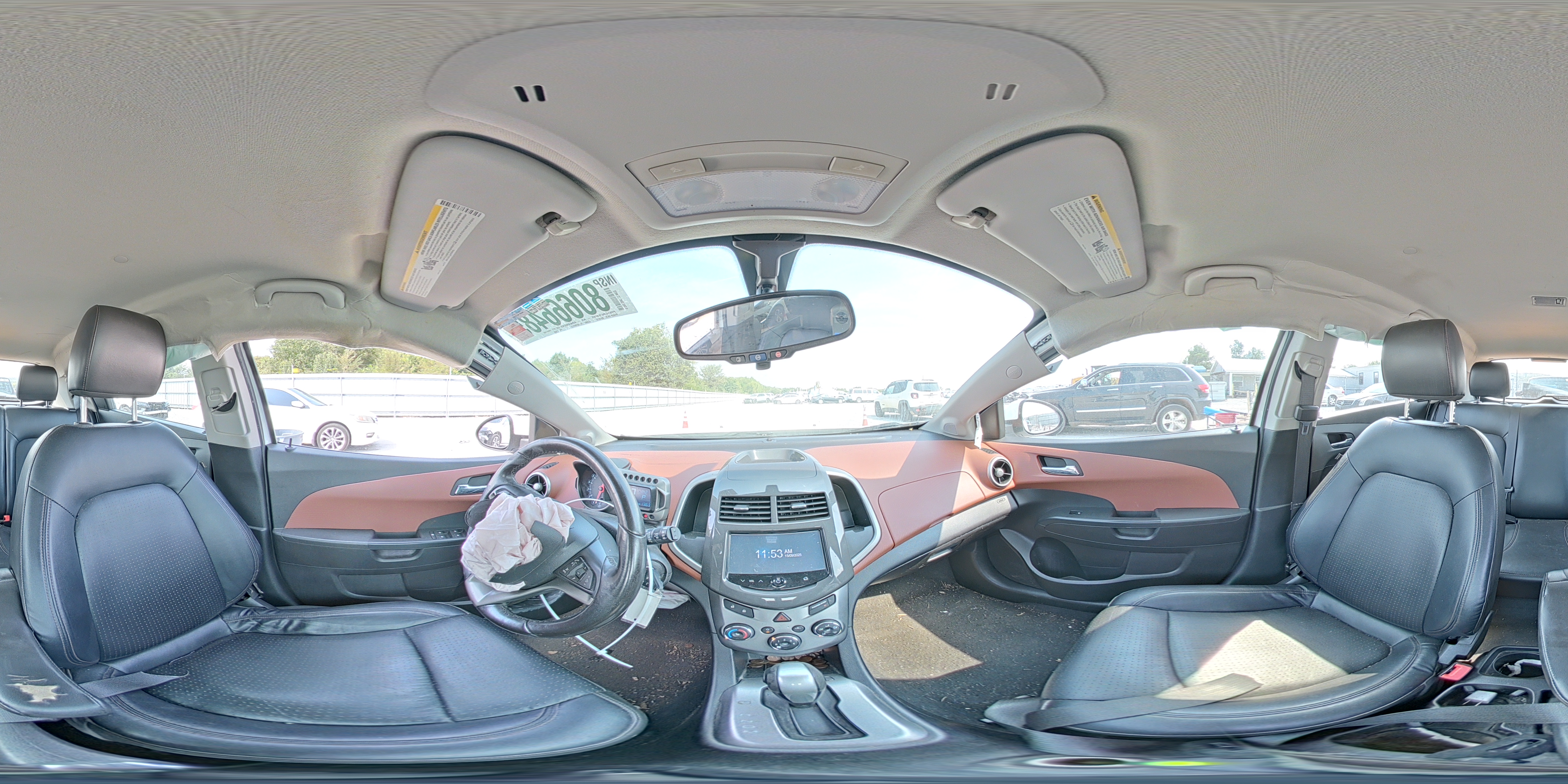 2015 Chevrolet Sonic Ltz VIN: 1G1JE6SB0F4122696 Lot: 80666485