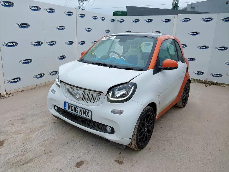 2016 SMART FORTWO PROXY PREMIUM + AU  for sale at Copart BRISTOL