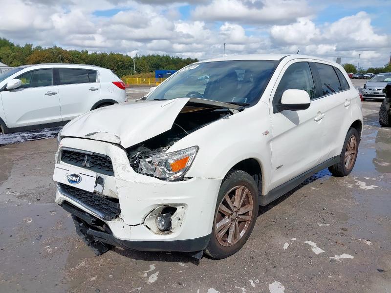 2013 MITSUBISHI ASX 4 DI-D 4X4 AUTO  for sale at Copart ST HELENS