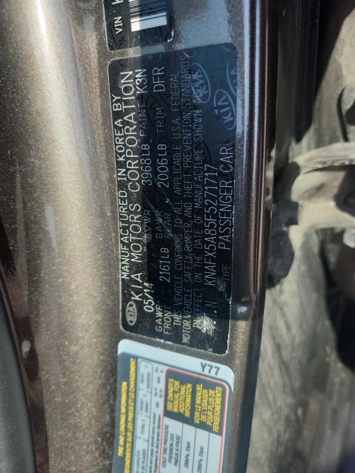 2015 Kia Forte Ex VIN: KNAFX5A85F5271717 Lot: 80528015