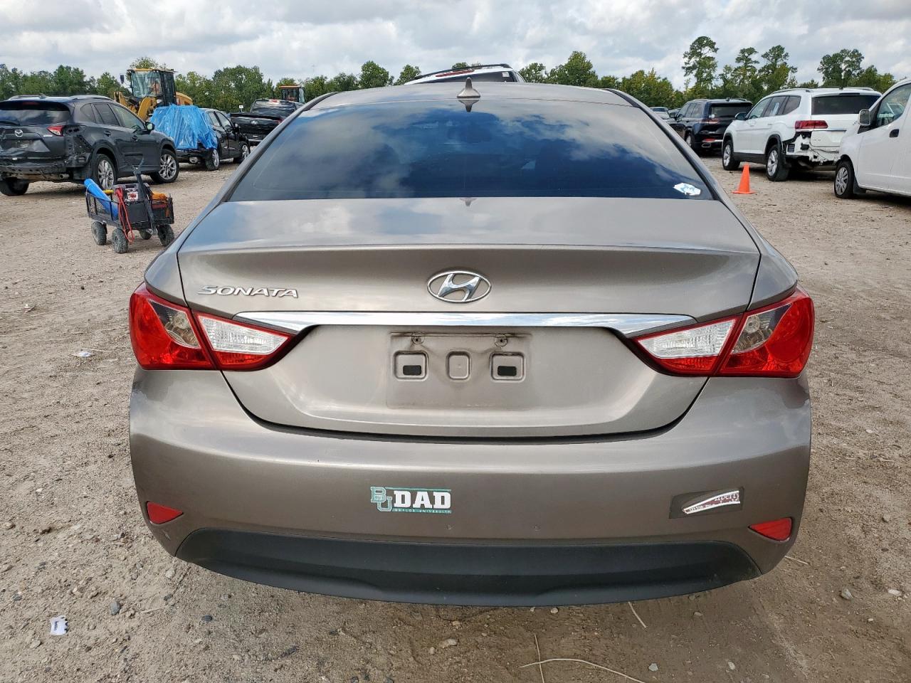 2014 Hyundai Sonata Gls VIN: 5NPEB4AC5EH833707 Lot: 81348345