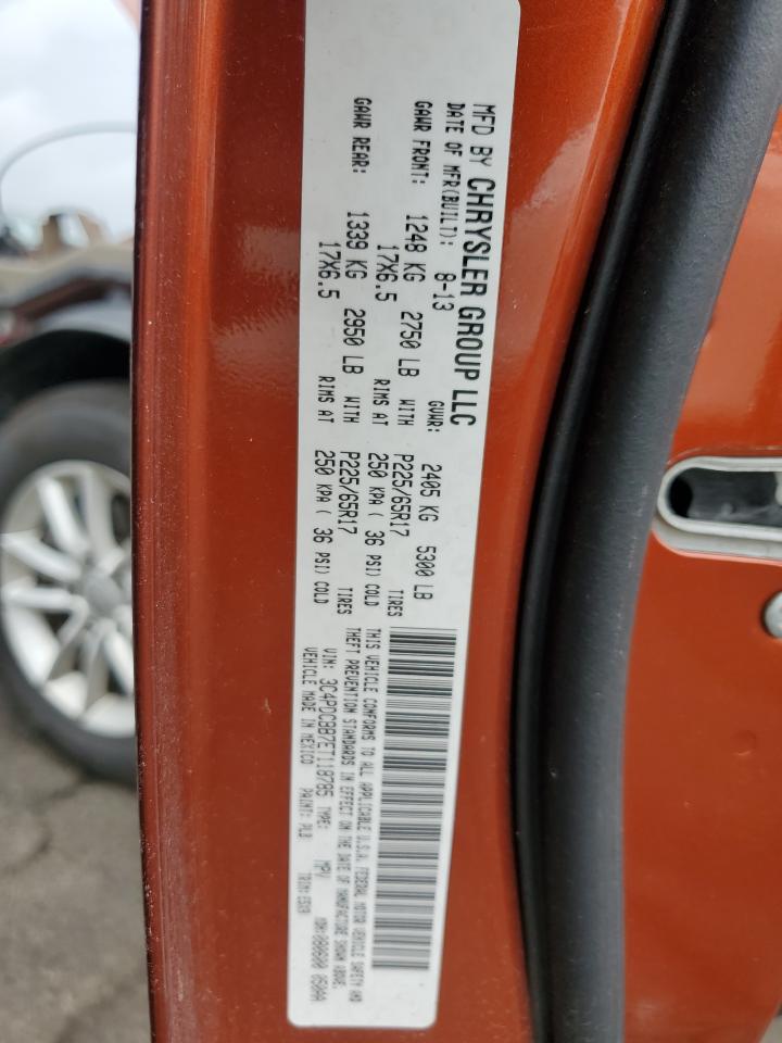 2014 Dodge Journey Sxt VIN: 3C4PDCBB7ET118785 Lot: 81487285