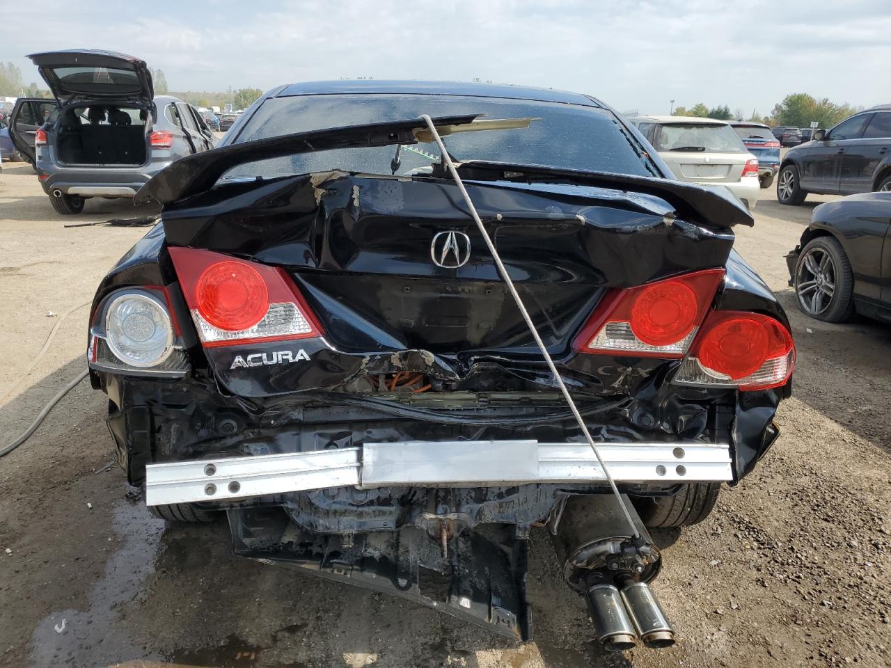 2007 Acura Csx Premium Navigation VIN: 2HHFD56797H201429 Lot: 71091795