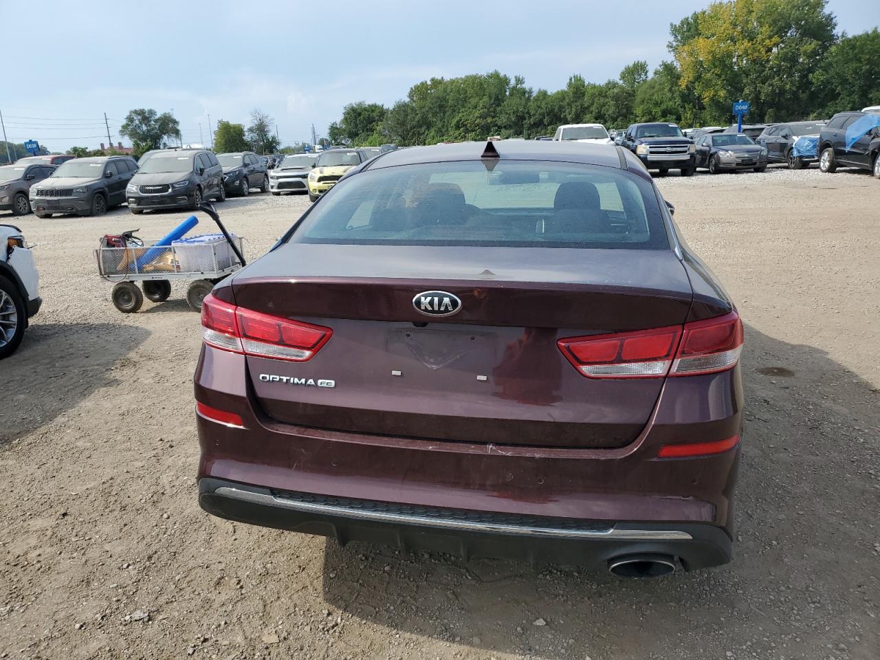 2019 Kia Optima Lx VIN: 5XXGT4L37KG311834 Lot: 80691245