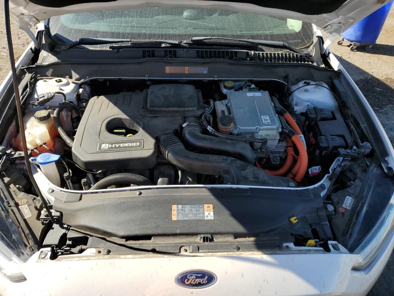 2014 Ford Fusion Se Hybrid VIN: 3FA6P0LU1DR229447 Lot: 71933175
