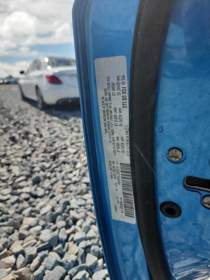 2019 Dodge Challenger R/T VIN: 2C3CDZBT7KH63980 Lot: 83933265