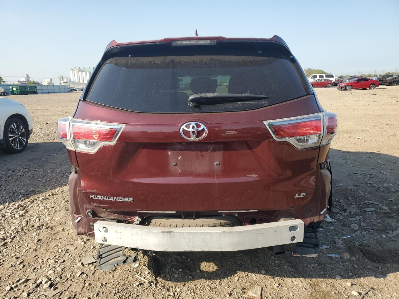 2016 Toyota Highlander Le VIN: 5TDZKRFH7GS175727 Lot: 81902155