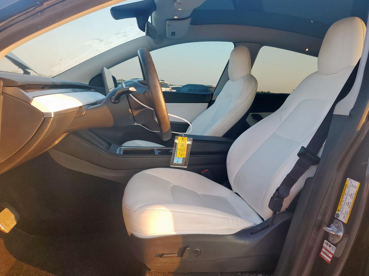 2021 Tesla Model Y VIN: 5YJYGDEEXMF187104 Lot: 80794385