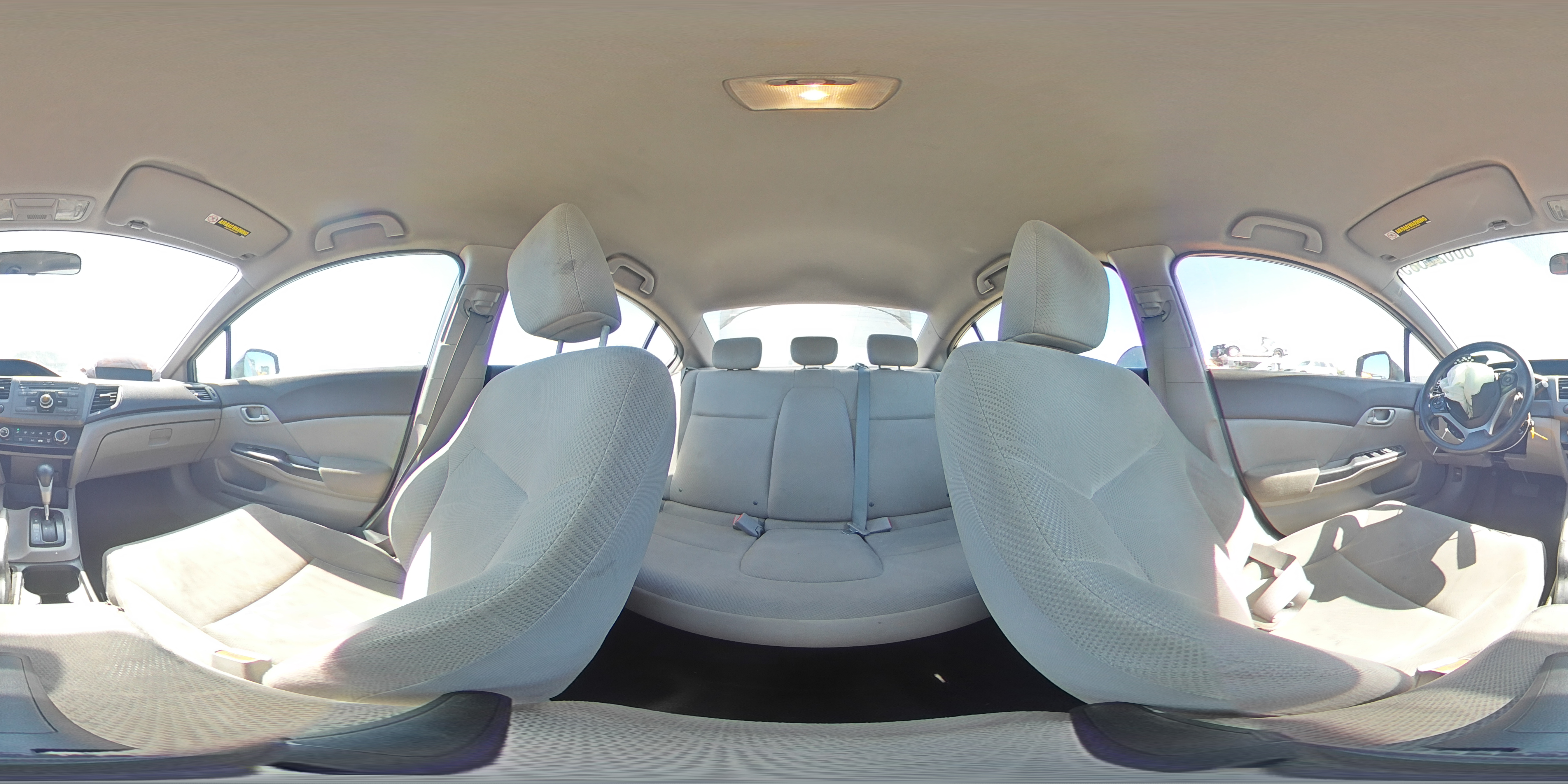 2012 Honda Civic Natural Gas VIN: 19XFB5F55CE003329 Lot: 80022585