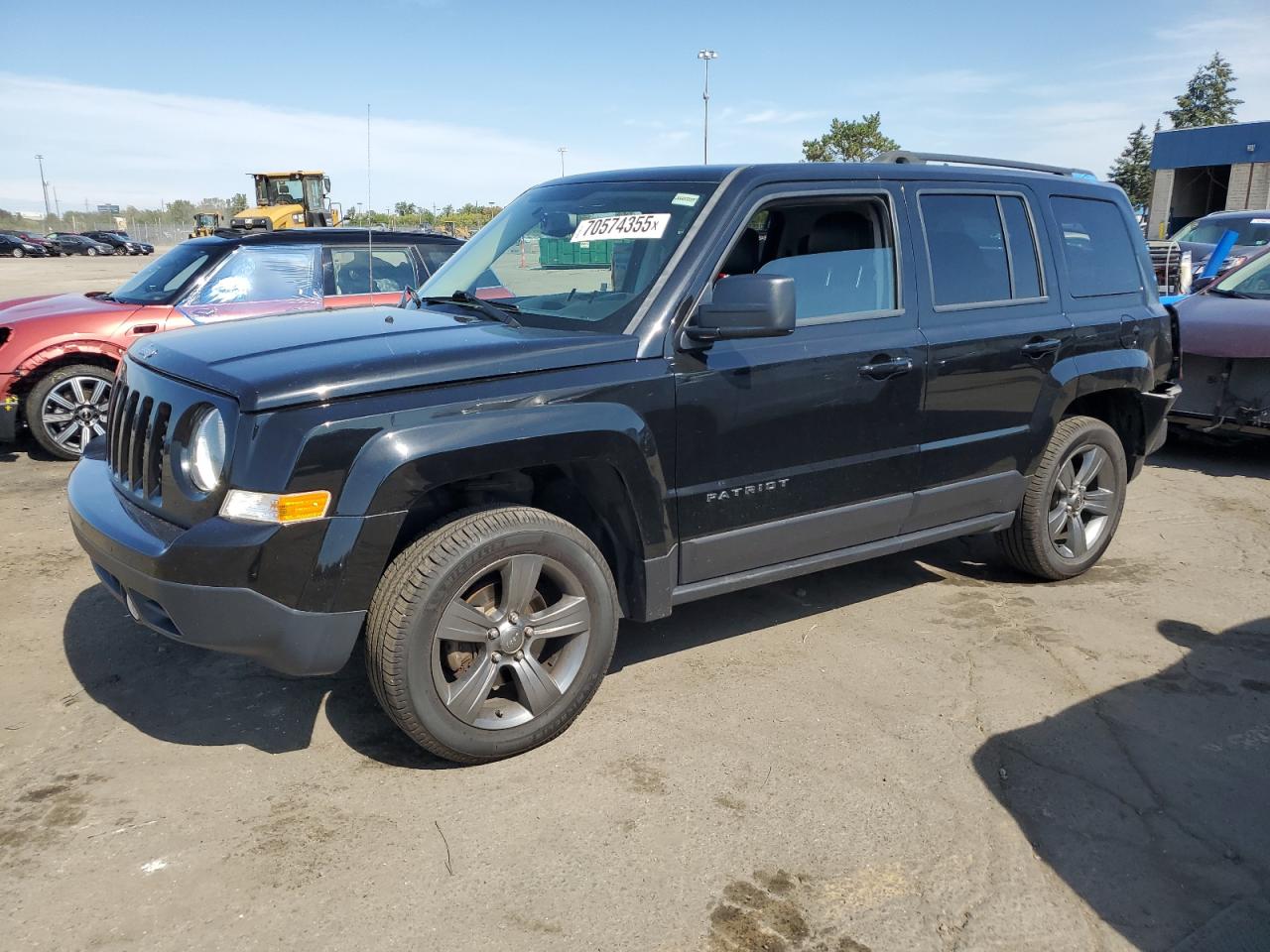 JEEP PATRIOT 2015. Lot# 70574355. VIN 1C4NJRFB9FD168446. Photo 1