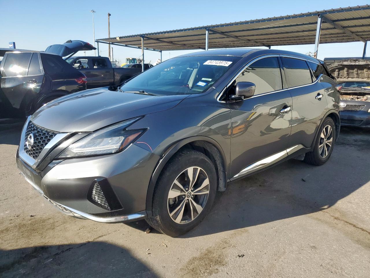 NISSAN MURANO 2020. Lot# 84743975. VIN 5N1AZ2AJ7LN168427. Photo 1