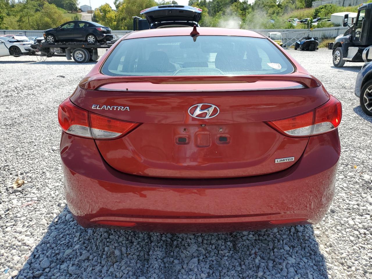 2012 Hyundai Elantra Gls VIN: KMHDH4AE1CU361225 Lot: 72035435