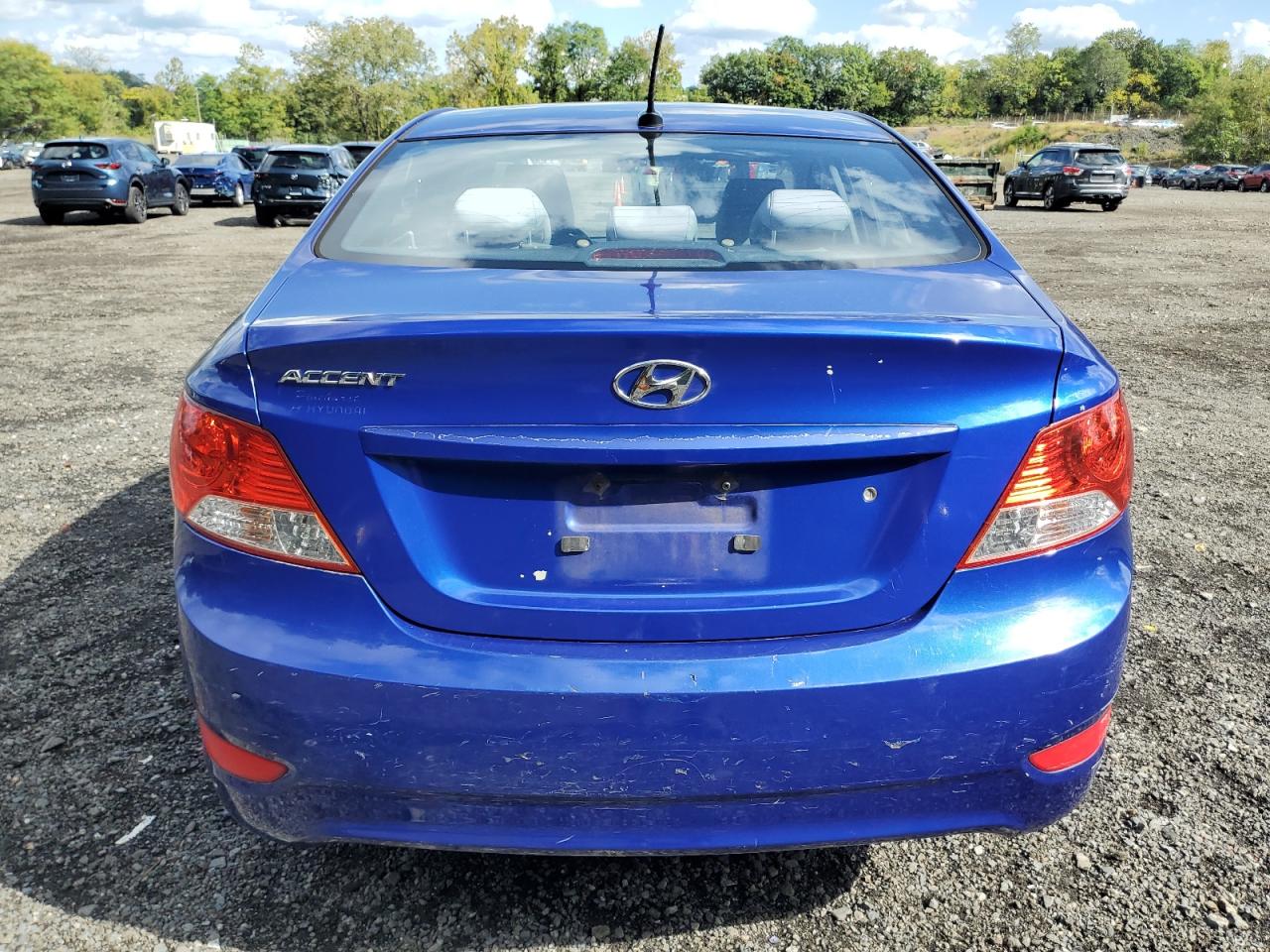 2013 Hyundai Accent Gls VIN: KMHCT4AE4DU499160 Lot: 81841675
