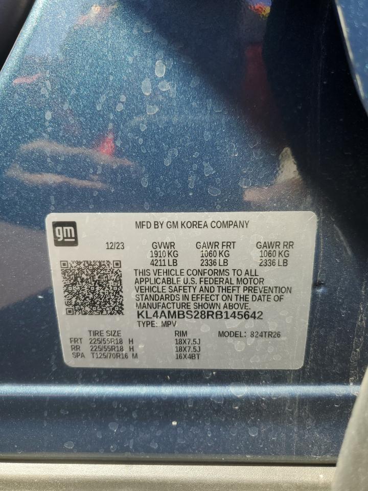2024 Buick Encore Gx Preferred VIN: KL4AMBS28RB145642 Lot: 71821135
