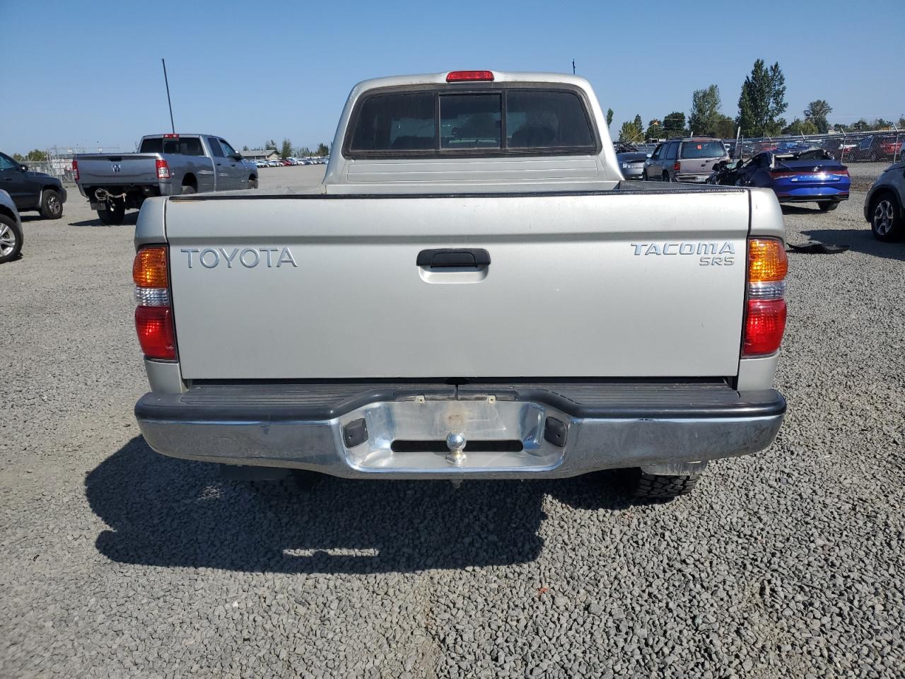 2001 Toyota Tacoma Xtracab VIN: 5TEWM72N01Z870204 Lot: 80010615