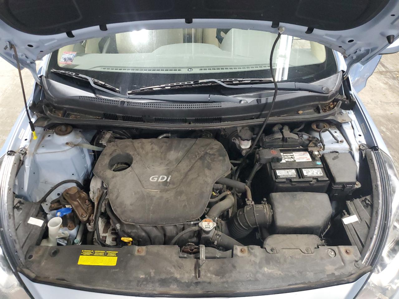 2012 Hyundai Accent Gls VIN: KMHCT4AE7CU261365 Lot: 83823885