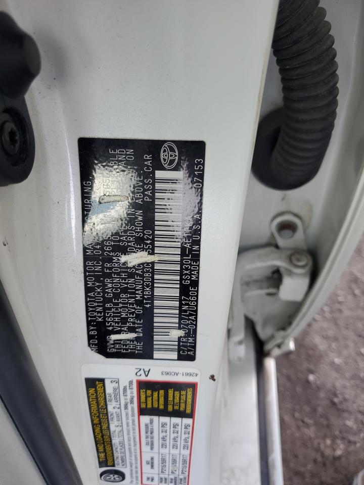 2012 Toyota Avalon Base VIN: 4T1BK3DB3CU455420 Lot: 71875055