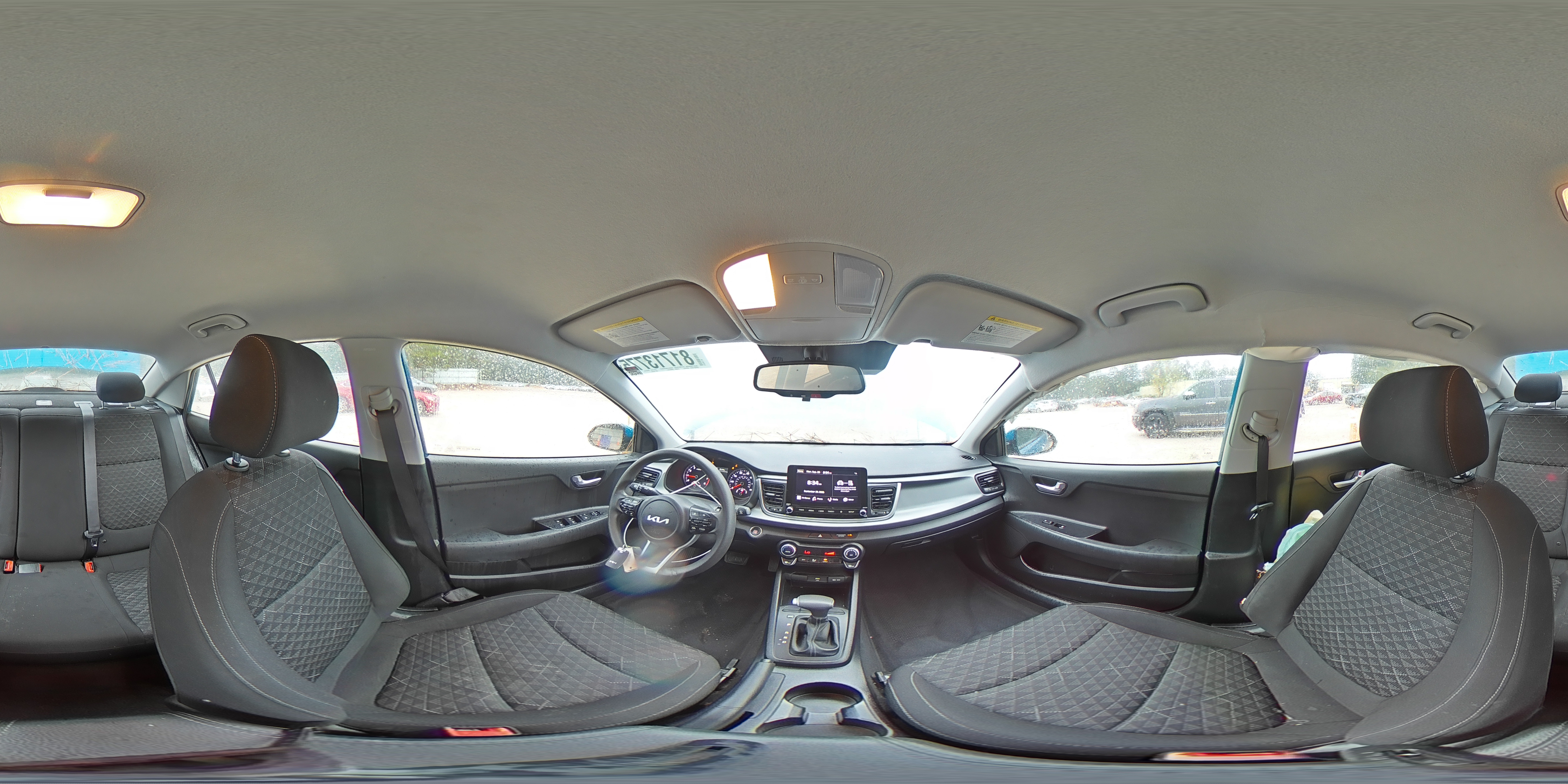 2023 Kia Rio Lx VIN: 3KPA24AD6PE552255 Lot: 81713775