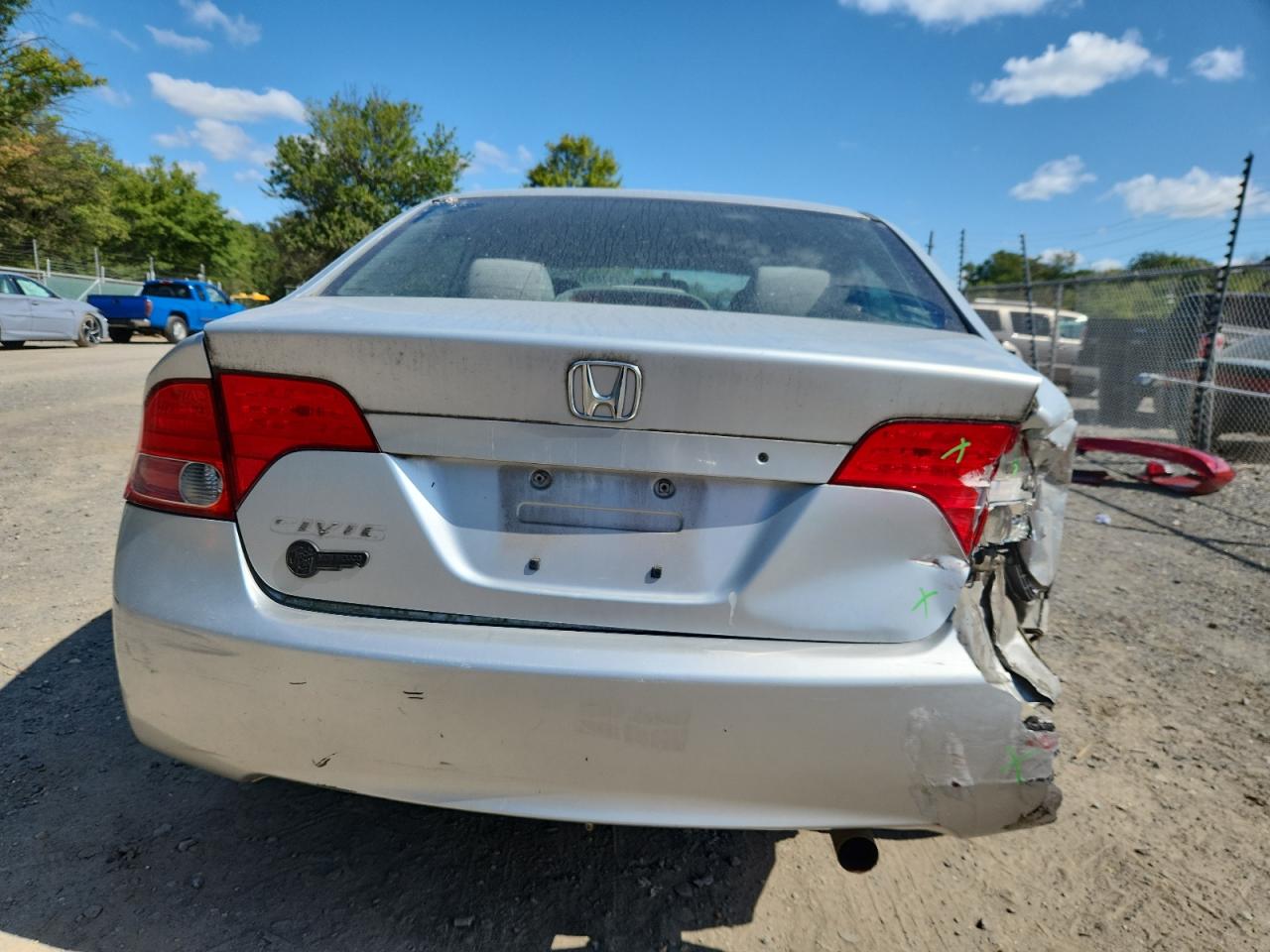 2007 Honda Civic Lx VIN: 1HGFA16597L075662 Lot: 71789305