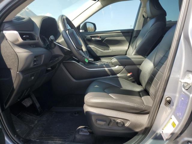  TOYOTA HIGHLANDER 2022 Бирюзовый