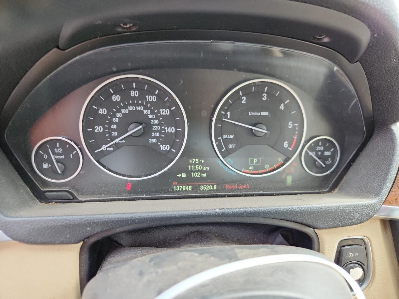 2014 BMW 328 D xDrive VIN: WBA3K5C56EF776405 Lot: 71128295