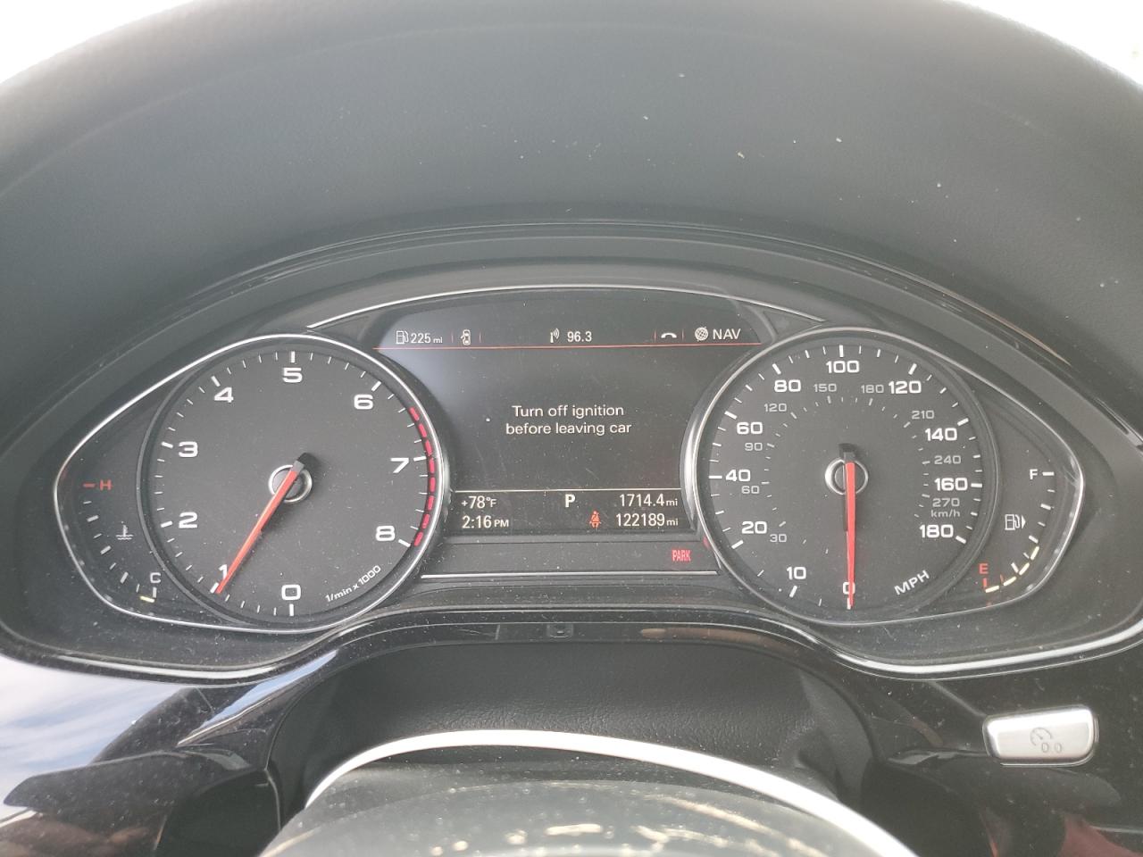 2013 Audi A8 L Quattro VIN: WAURGAFD5DN017076 Lot: 81887635