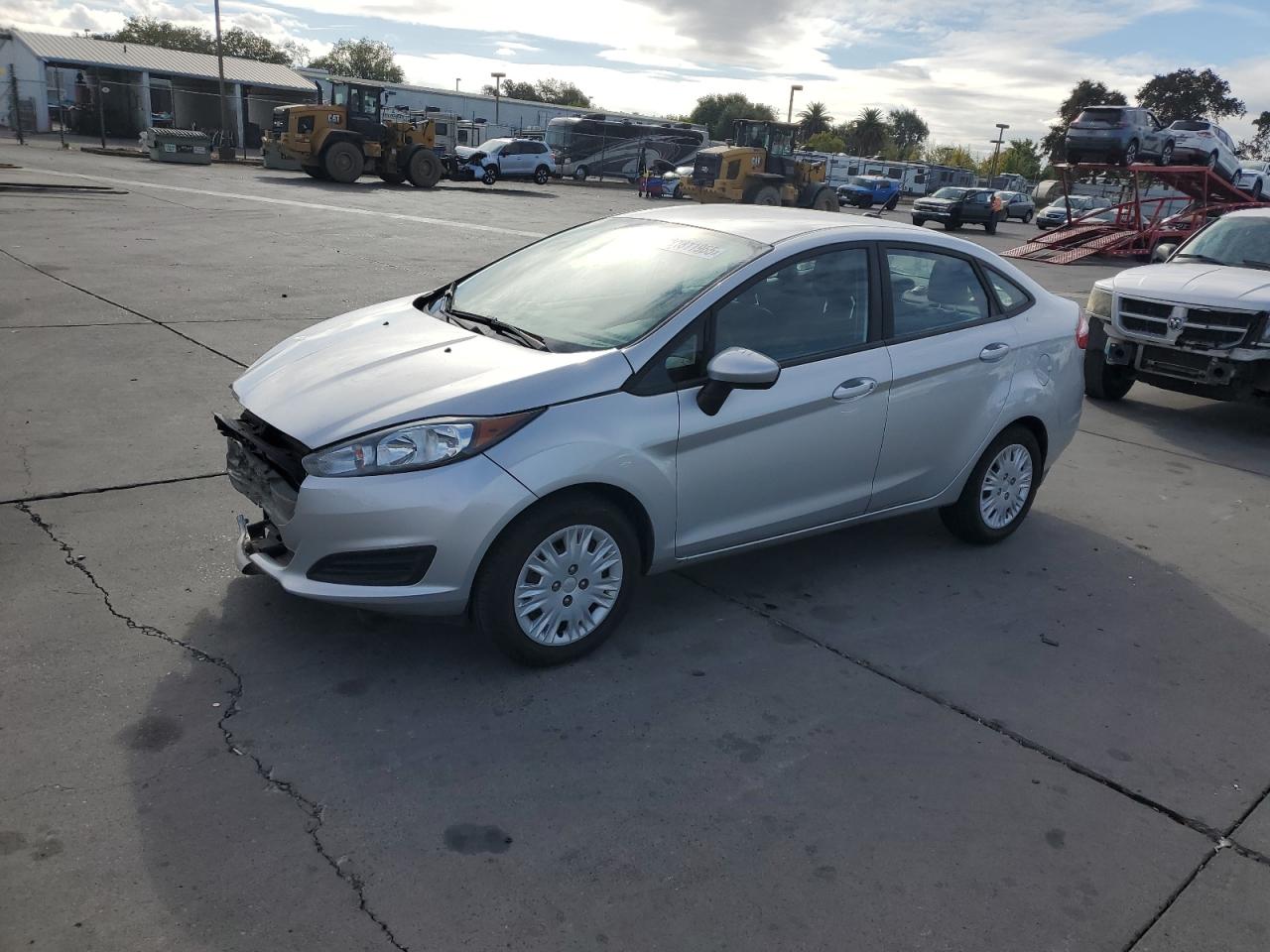 2019 Ford Fiesta S VIN: 3FADP4AJ9KM130389 Lot: 81811965