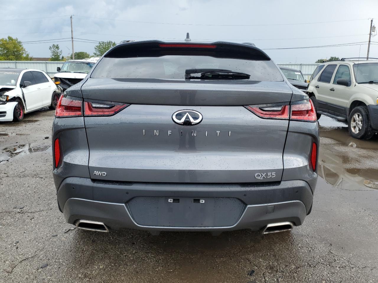 2023 Infiniti Qx55 Luxe VIN: 3PCAJ5JR7PF106615 Lot: 83838635