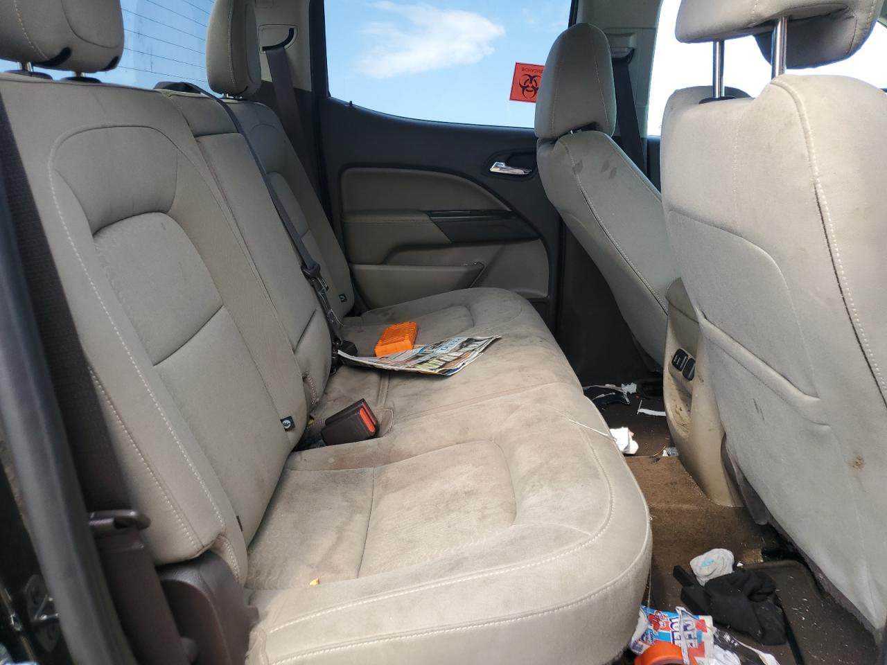 2017 GMC Canyon Sle VIN: 1GTG6CEN6H1250366 Lot: 70306995