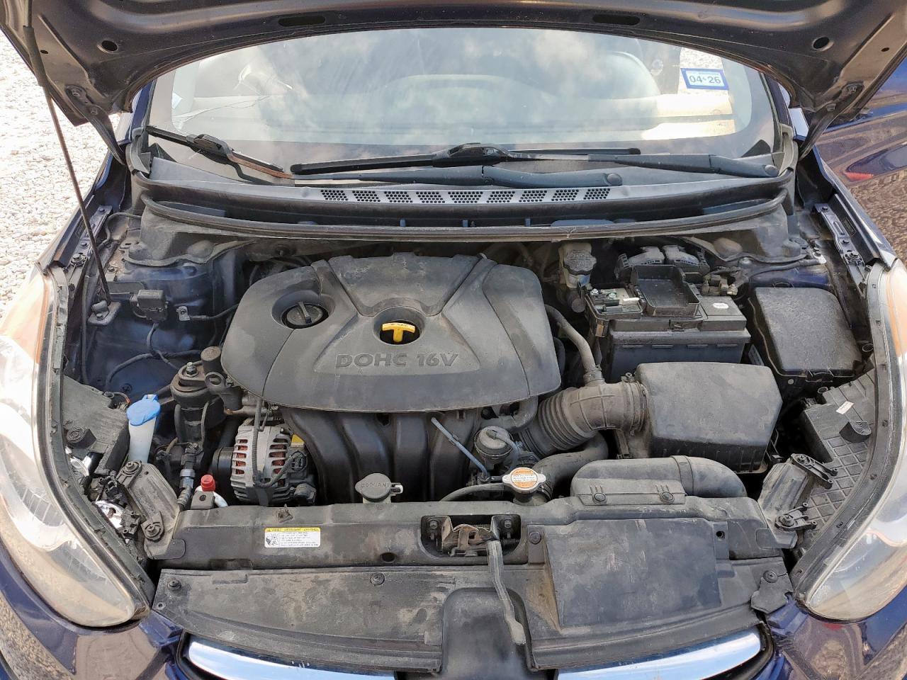 2013 Hyundai Elantra Gls VIN: 5NPDH4AEXDH172721 Lot: 71217565