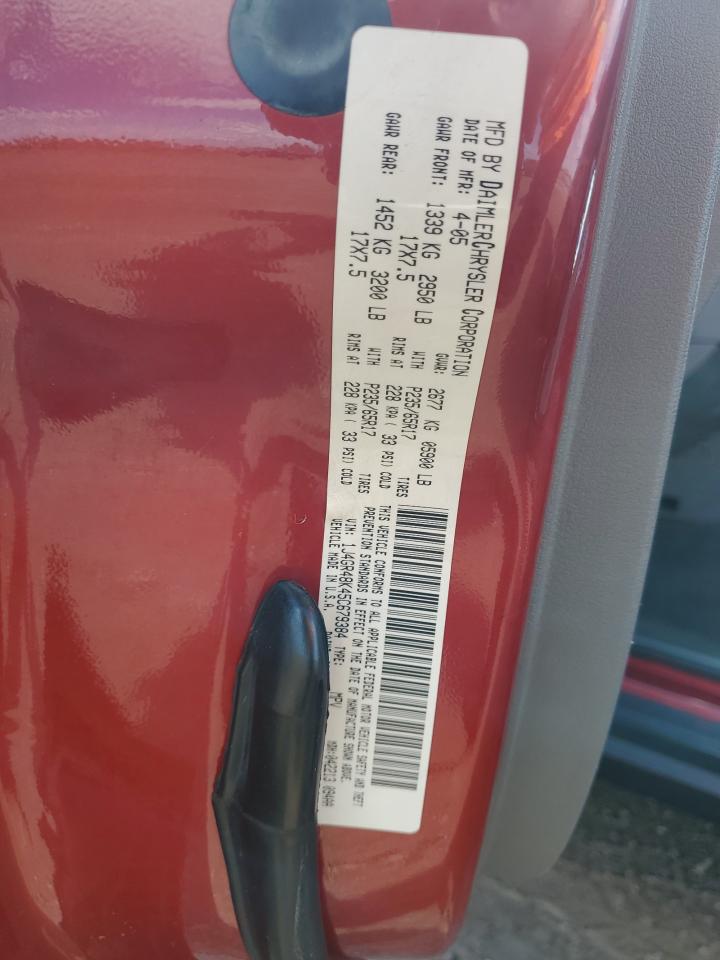 2005 Jeep Grand Cherokee Laredo VIN: 1J4GR48K45C679384 Lot: 71128075