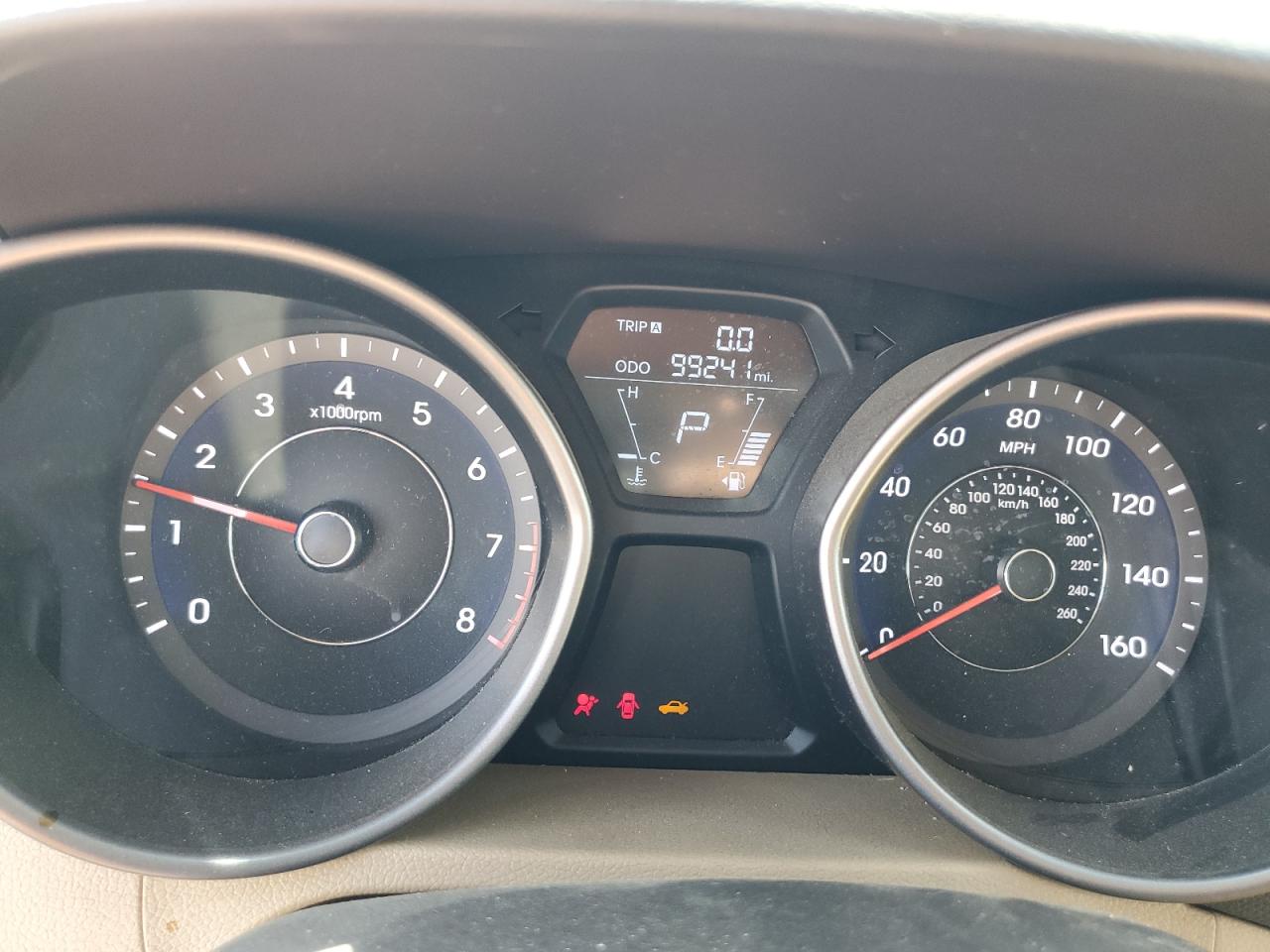 2013 Hyundai Elantra Gls VIN: 5NPDH4AE7DH188133 Lot: 81794825