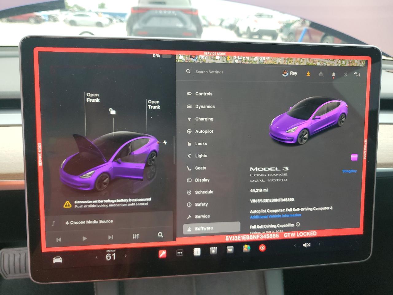 2022 Tesla Model 3 VIN: 5YJ3E1EB8NF345865 Lot: 80643055