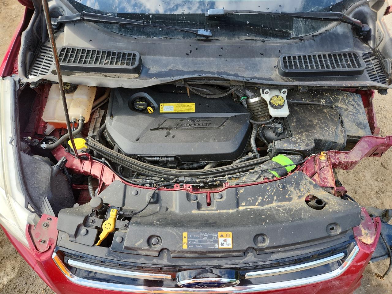 2013 Ford Escape Sel VIN: 1FMCU0HX8DUD07607 Lot: 83830315