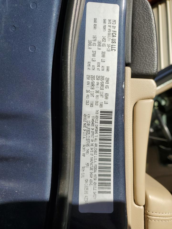 2020 Jeep Grand Cherokee Limited VIN: 1C4RJFBG5LC197705 Lot: 84861955