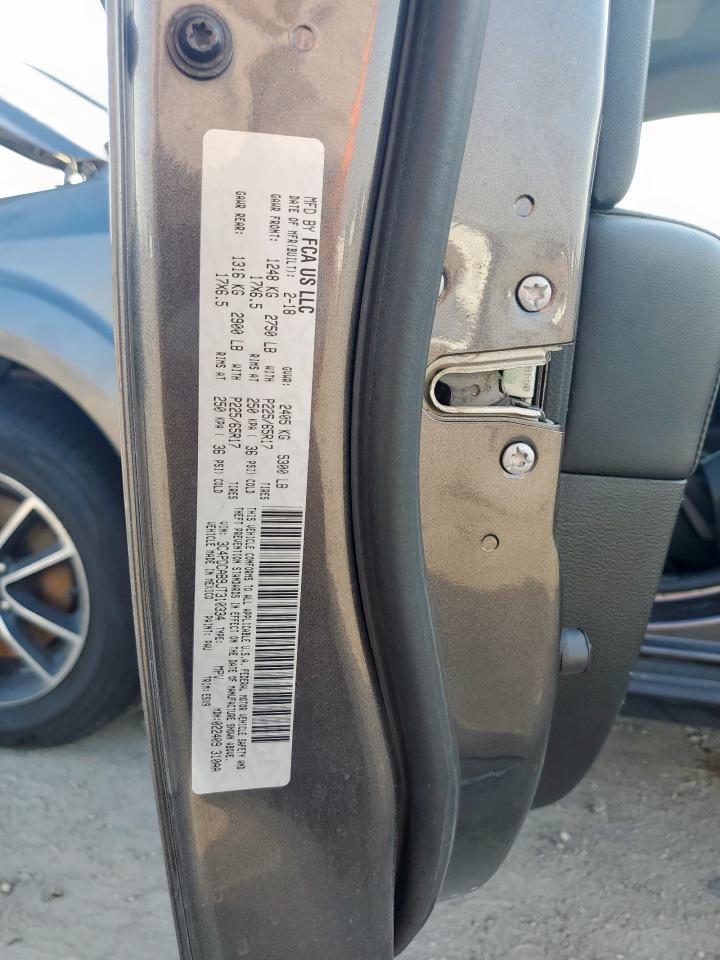 2018 Dodge Journey Se VIN: 3C4PDCAB9JT310334 Lot: 80507005